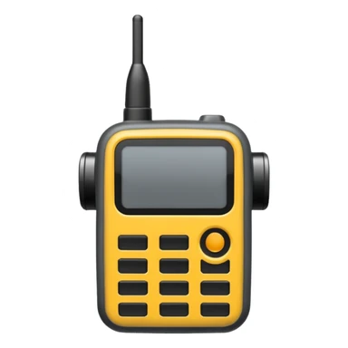walkie talkie emoji sticker