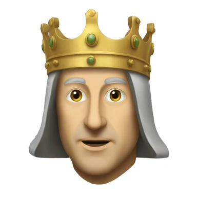 king baldwin IV mask sticker
