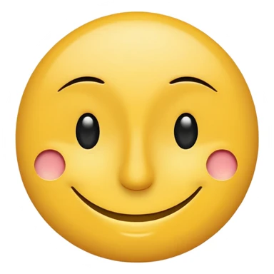 smiley face with left eye as letter 'o', nose as letter 'j', right eye as sideways 'i' winking eye, playful and clear letters integrated into face sticker