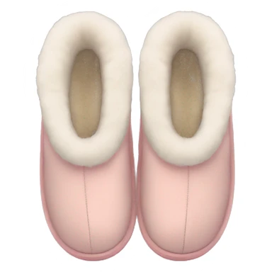 UGG slippers light pink sticker