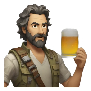 disco elysium beer sticker