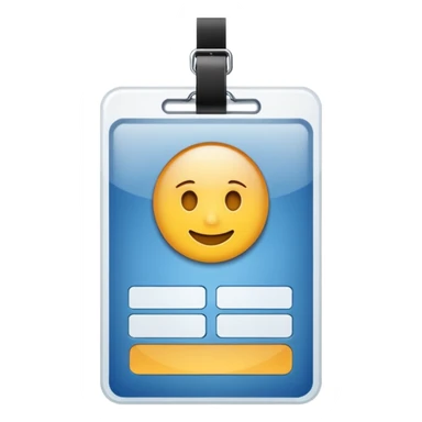 ID Card Scan sticker