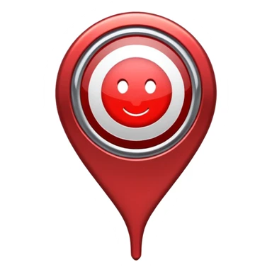 location pin usa sticker