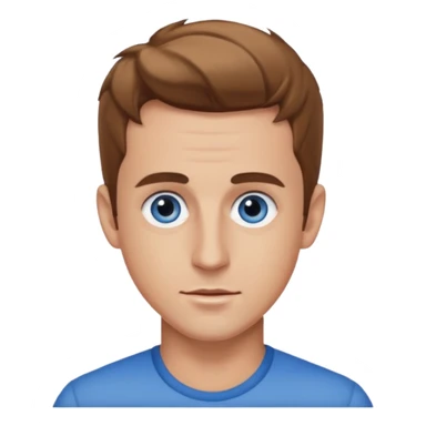 Joey McIntyre blue eyes, light brown hair sticker