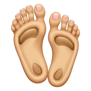 Toe flipping the middle toe sticker