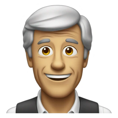 Belmondo smiley sticker