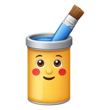 artist paint tube  sticker