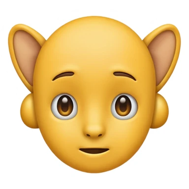 Ear covered emoji sticker