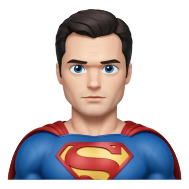 hencry cavill superman sticker