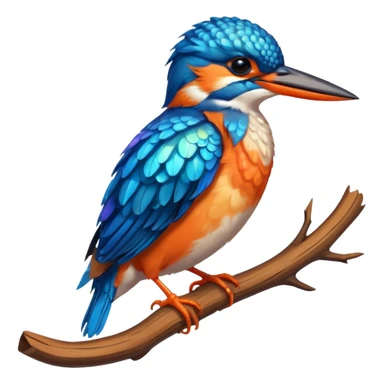 Kingfisher sticker