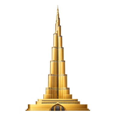 Burj khalifa emoji like sticker