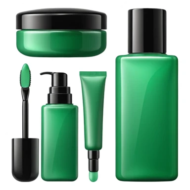 green corean cosmetics sticker