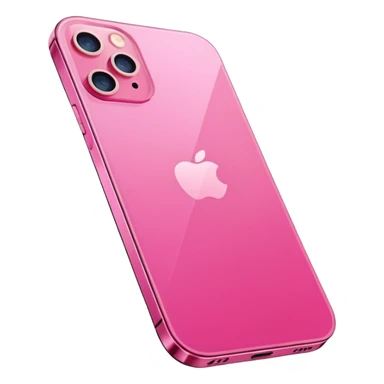 Pink iPhone 12 sticker