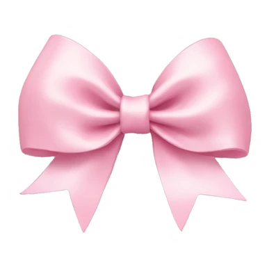 baby pink christmas bow sticker