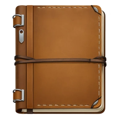 A beat up field notebook sticker