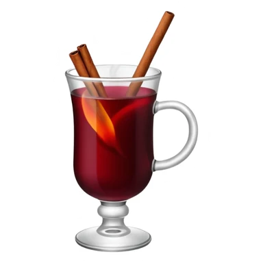 hot mulled wine sticker