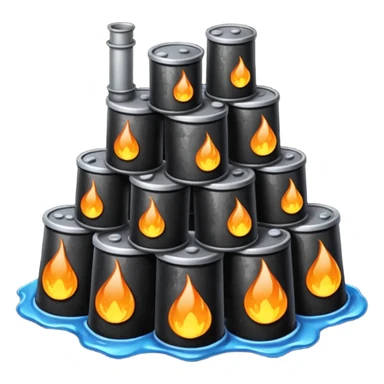 oil refining waste sticker