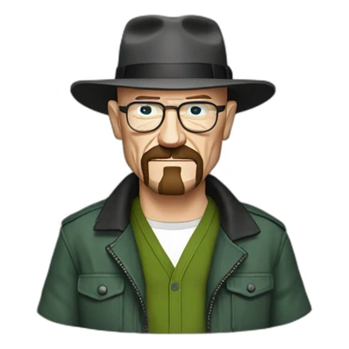 heisenberg breaking bad sticker