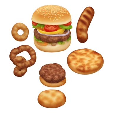 Sarajevski cevapi s kajmakom, lukom i somunom na tanjiru  sticker