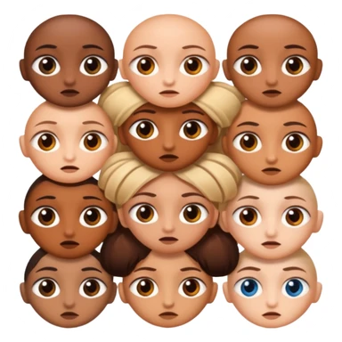 bundle of eyes sticker