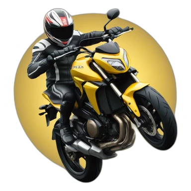 Honda Hornet wheelie sticker
