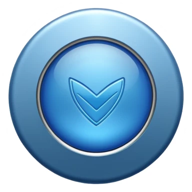 Blue check-official badge sticker