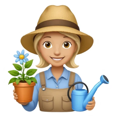 garden waterer sticker