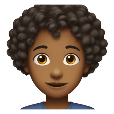“Draw me with my 4-year-old son. I’m a Colombian woman with long wavy black hair and hazel eyes. My son, mixed French, Congolese, and Colombian, has slightly darker skin, curly hair on top, short sides, and black eyes.” sticker