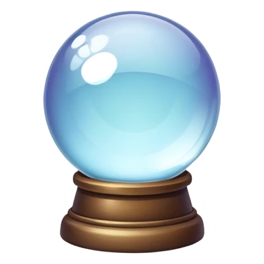 Fortune teller ball sticker
