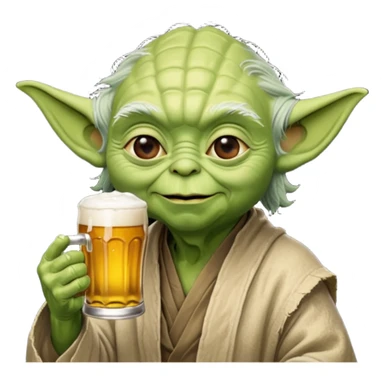 :yoda-drink-beer: sticker