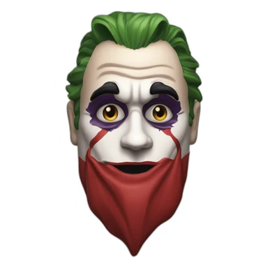 Joker joaquin phoenix sticker