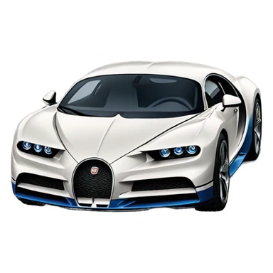 buggati chiron sticker