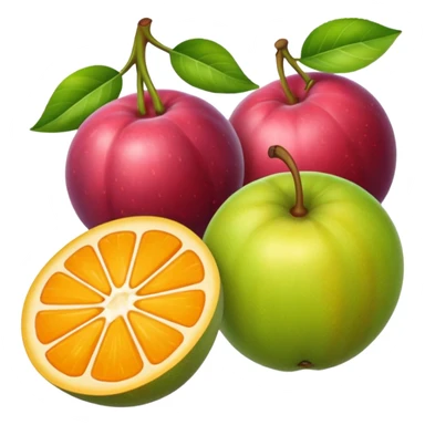 llaverito aesthetic de frutas sticker