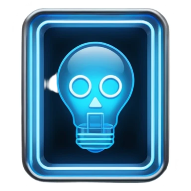  a rectangular neon sign that says RAID sticker