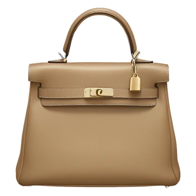 beige hermes kelly bag sticker