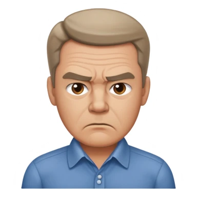 Dad scolding  sticker