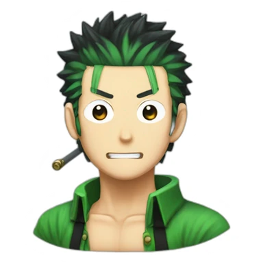 One piece zoro sticker