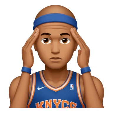  new york knicks facepalming sticker