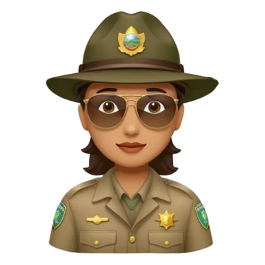 Park ranger sticker