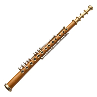 English flute sticker