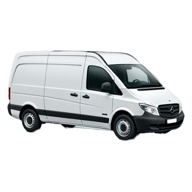 Mercedes vito logistic truck delivery calipso sticker