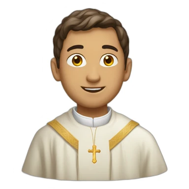 Sacerdote Italiano Joven sticker