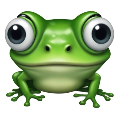 three-eyed frog sticker