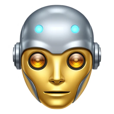 emoji yang mnggambarkan tentang teknologi AI sticker