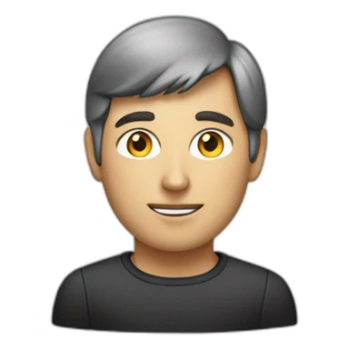 steve jobs young sticker