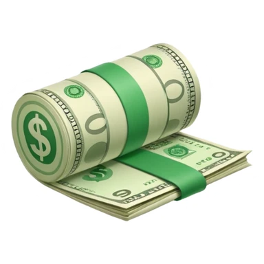 Money that is like a tube sticker