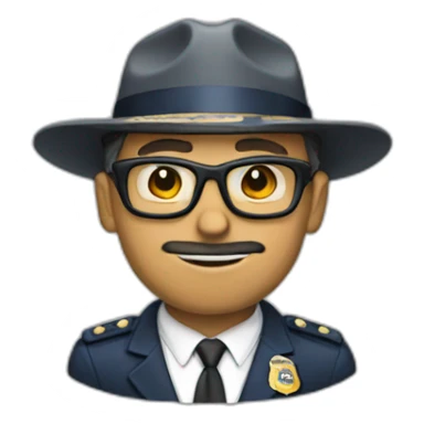 AGENTE DE FBI sticker