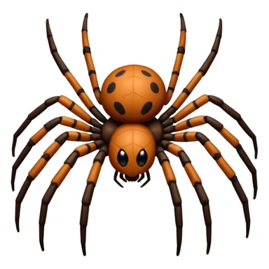 pixelated spider sticker