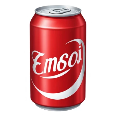 red soda can sticker