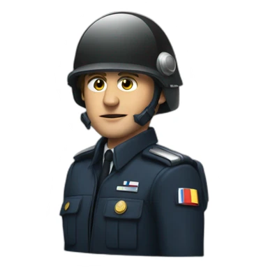 macron-riot-police sticker
